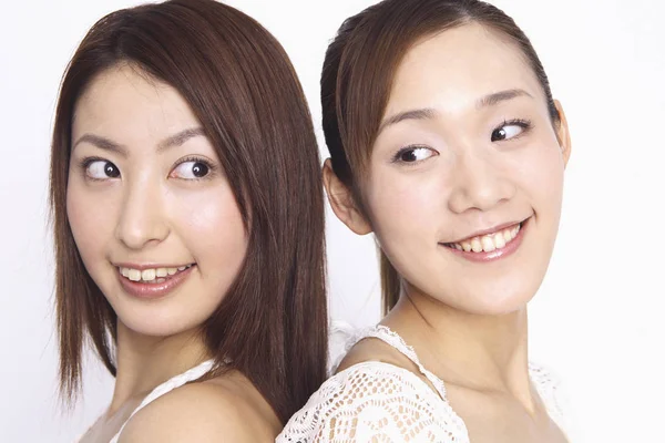 Porträt Junger Japanischer Frauen — Stockfoto