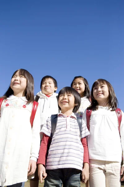 Escuelas Primarias Japonesas Jardín — Foto de Stock