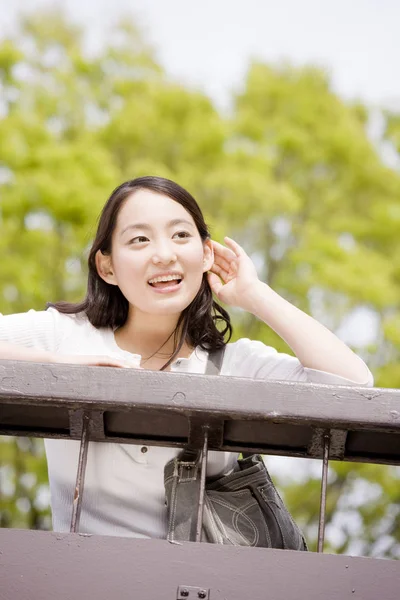日本の若い女性の肖像画 — ストック写真
