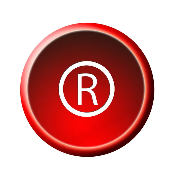 Right Reproduction Button Graphic Illustration — Stock Photo, Image