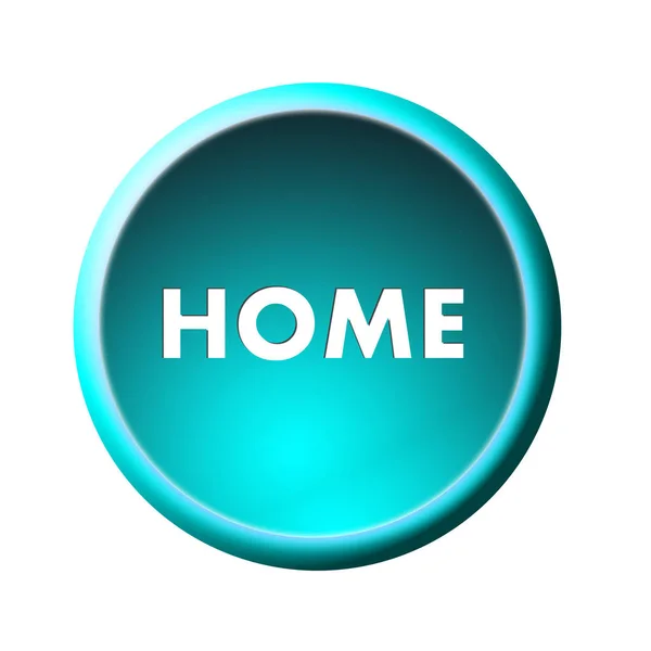 Home Button Graphic Illustration — Stock Photo, Image