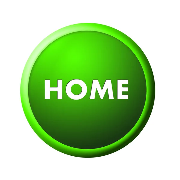 Home Button Graphic Illustration — Stock Photo, Image