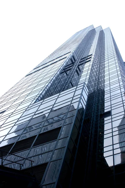 Scenic Urban View Modern Skyscrapers Facade — Stock Photo, Image