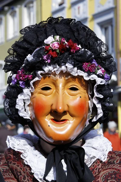 Costume Fête Carnaval Masque — Photo
