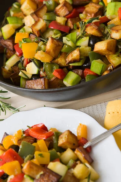 Alimentos Diferentes Enfoque Selectivo — Foto de Stock