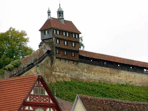 Castle Esslingen Travel Architecture Concept — Stock Photo, Image