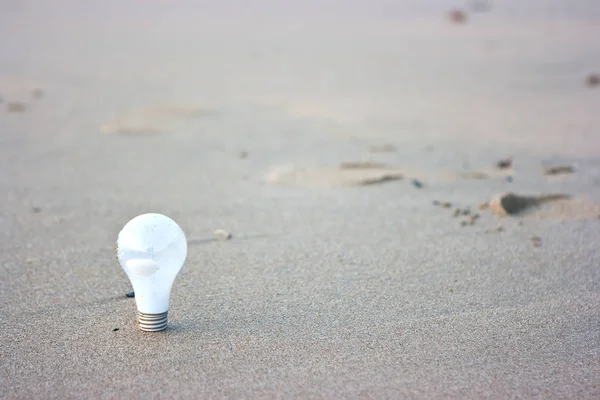 Light Bulb Beach — Stock Photo, Image