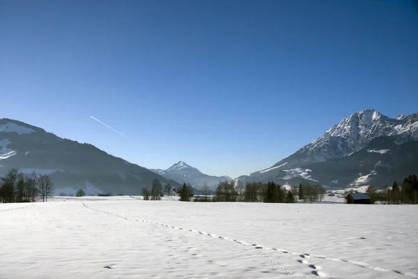 Vista Panorâmica Paisagem Majestosa Dos Alpes — Fotografia de Stock