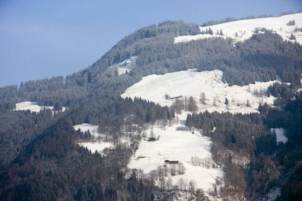 Vacker Utsikt Över Majestätiska Alperna Landskap — Stockfoto