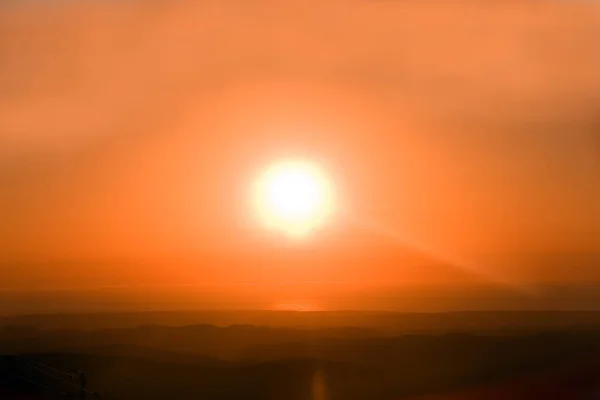 Sonnenuntergang Algarve Praia Rocha — Stockfoto