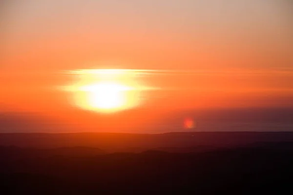 Coucher Soleil Algarve Praia Rocha — Photo