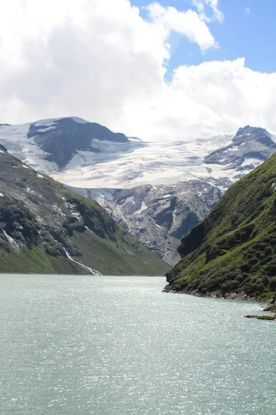 Vista Panorámica Del Majestuoso Paisaje Los Alpes — Foto de Stock