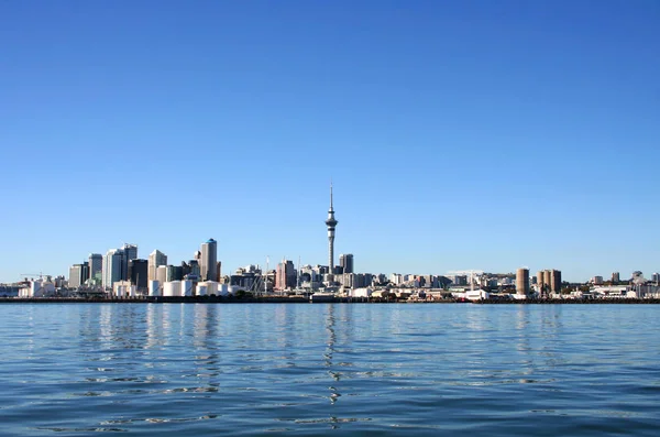 Auckland City Nouvelle Zélande Par Une Matinée Ensoleillée — Photo