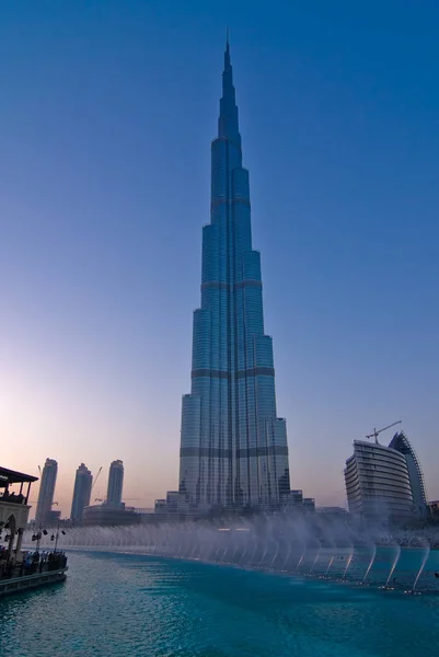 Mais Alto Edifício Burj Khalifa2 — Fotografia de Stock