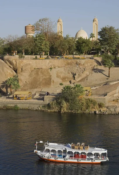Nile Cerca Aswan Egypt — Foto de Stock