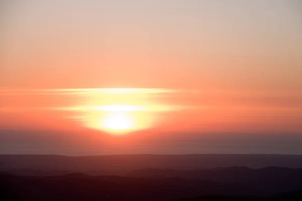 Coucher Soleil Algarve Praia Rocha — Photo