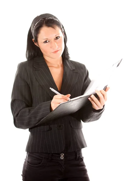 Overworked Office Worker — Stock Photo, Image