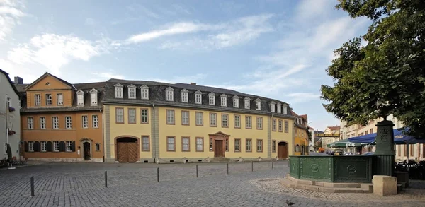 Goethe Maison Frauenplan Dans Weimar — Photo