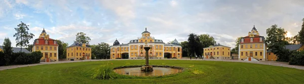 Belvedere Zamek Weimar Podróży Koncepcji Architektury — Zdjęcie stockowe