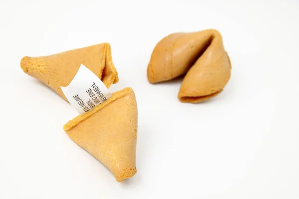 Fortune Card Chinese Food — Stock Photo, Image
