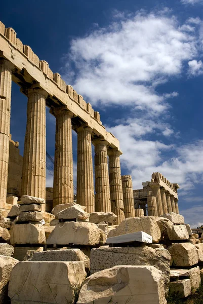 Parthenon Acropolis Hill Athen — Stock Photo, Image