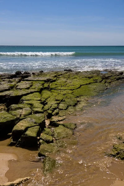 Praia Rocha Portugal Portimao — Foto Stock