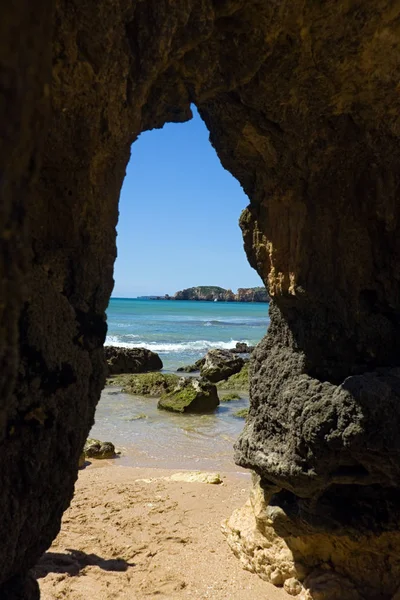 Praia Rocha Portimao — Stock Photo, Image