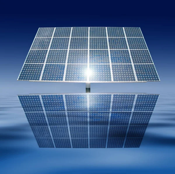 太陽エネルギー発電 — ストック写真