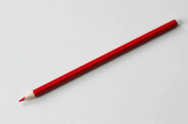 Red Pencil Red Pencil Feature — Stock Photo, Image