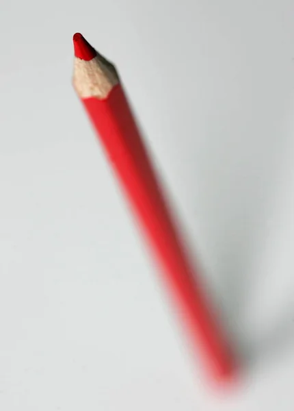 Roter Bleistift Roter Bleistift — Stockfoto