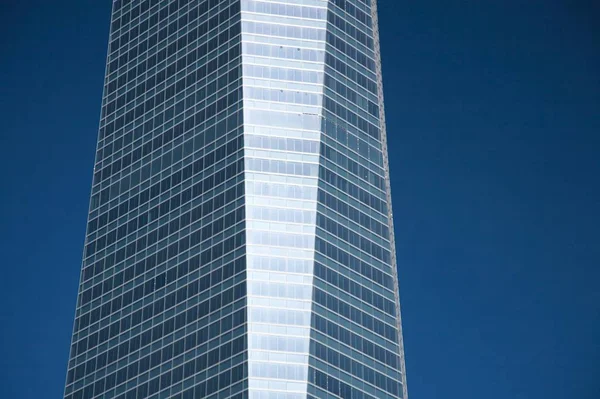 Scenic Urban View Modern Skyscrapers Facade — Stock Photo, Image