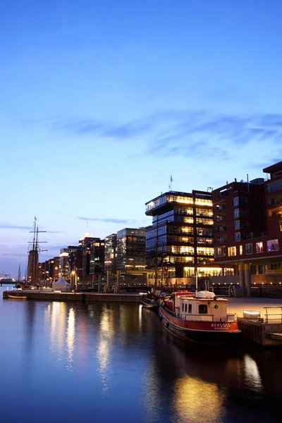 Hamburská Hafencity Baustelle Elbphilharmonie — Stock fotografie