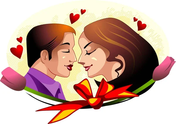 Colorful Background Valentine Day Card — Stock Photo, Image