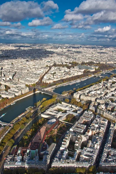 Parijs Hoofdstad Van Frankrijk Een Belangrijke Europese Stad — Stockfoto