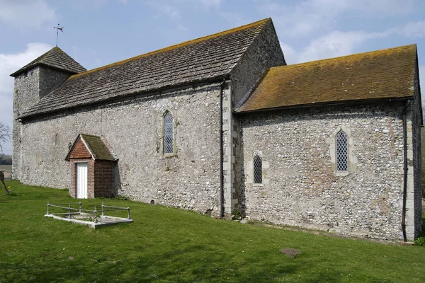 Igreja São Botolfo Steyning Sussex — Fotografia de Stock