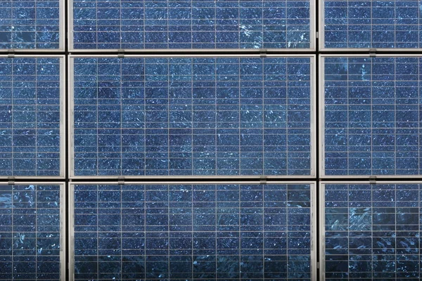 太阳能电池 气候保护电力 — 图库照片