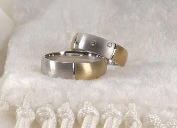 Βέρες Γαμήλια Κοσμήματα Δαχτυλίδια Αρραβώνων — Φωτογραφία Αρχείου