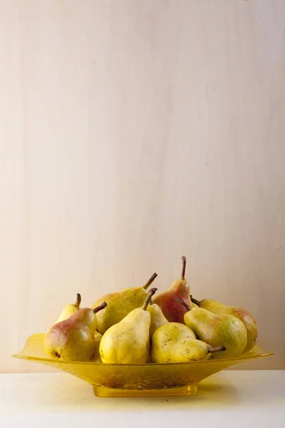 Tasty Sweet Pears Fruits Food — Stock Photo, Image