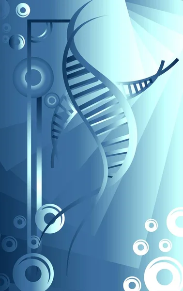 Genové Chromozomové Dna Buňky — Stock fotografie