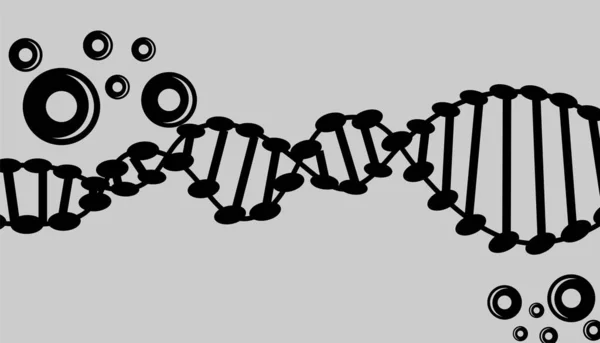 Genetica Gene Cromosoma Cellule Del Dna — Foto Stock