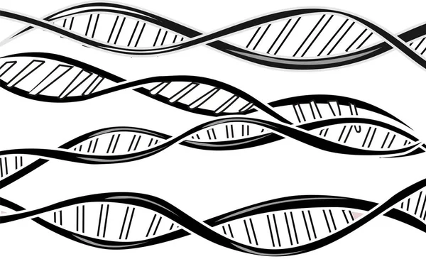 Genetik Gene Chromosomen Und Dna Zellen — Stockfoto