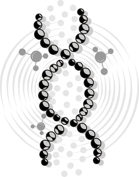 Células Genéticas Cromossômicas Dna — Fotografia de Stock