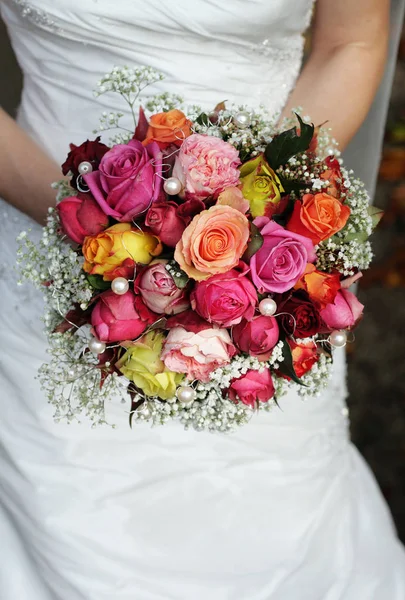 Ramo Bodas Flores Flora — Foto de Stock