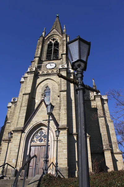 Dåliga Pyrmont Town Church — Stockfoto