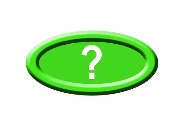 Help Button Question Mark — Stock Photo, Image