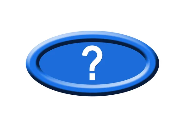 Help Button Question Mark — Stock Photo, Image