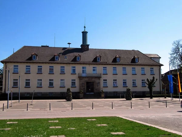 Slecht Lippspringe Stadhuis — Stockfoto