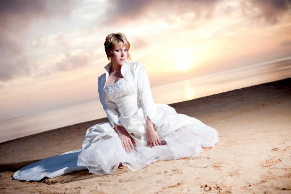 Bride Woman Wedding Dress — Stock Photo, Image