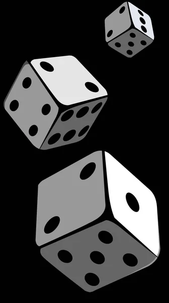 Gambling Dice Cube Game Chance — Stock Photo, Image