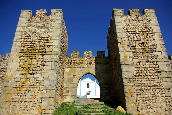 Igreja Castelo Portuguesas — Fotografia de Stock